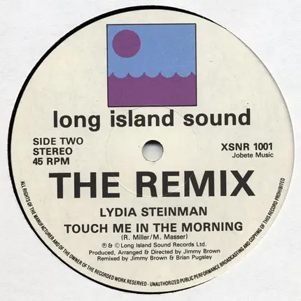 Lydia Steinman - Touch Me In The Morning (Remix)