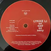 LP - Lykke Li - So Sad So Sexy