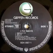 LP - Lyle Mays - Lyle Mays