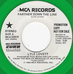 Lyle Lovett - Farther Down The Line
