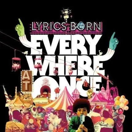 LYRICS BORN - EVERYWHERE AT...