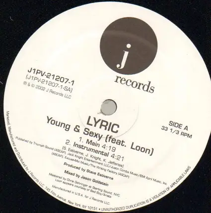 Lyric - Young & Sexy