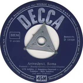 lys assia - Arrivederci, Roma