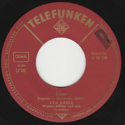 Lys Assia - Gino