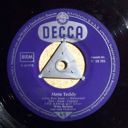 Lys Assia - Oh, Signorina / Mein Teddy
