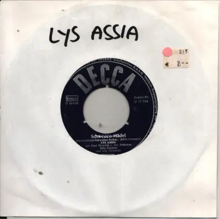 Lys Assia - Schweden-Mädel