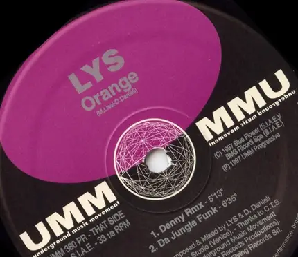 Lys - Orange