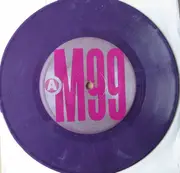 7inch Vinyl Single - M-99 - Seizure / Black Eye - Numbered/ Purple Marbled vinyl