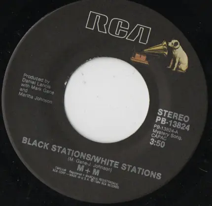 M + M - Black Stations / White Stations