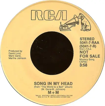 M + M - Song In My Head