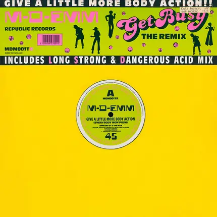M-D-Emm - Get Busy  (The Remix)