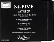CD Single - M-Five - Lift Me Up