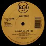 12inch Vinyl Single - M People - Colour My Life