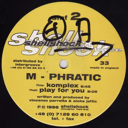 M-Phratic - Komplex / Play For You