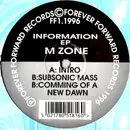 12inch Vinyl Single - M-Zone - Information EP - EP