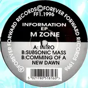 12inch Vinyl Single - M-Zone - Information EP - EP