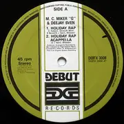 12'' - M. C. Miker 'G' & Deejay Sven - Holiday Rap