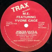 yvonne gage - Winter Days & Summer Nights