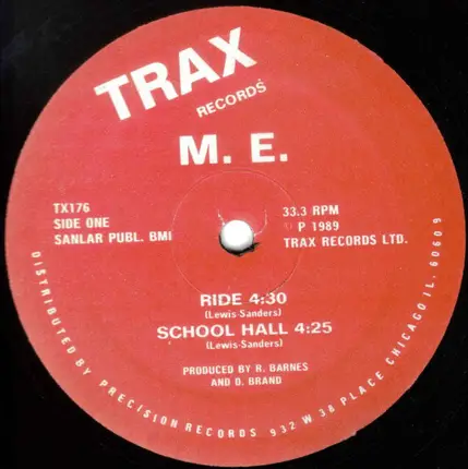 M. E. - Ride