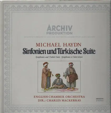 M. Haydn - Sinfonien Und Türkische Suite