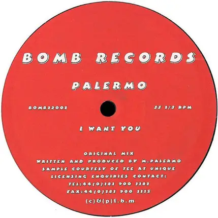 M. Palermo - I Want You