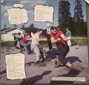 12inch Vinyl Single - M.O.T.O. / Pertti Kurikan Nimipäivät - Split 12' - Orange, Ltd, Slipmat