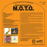 7inch Vinyl Single - M.O.T.O. - Golden Quarter Hour Of M.O.T.O. - Mono