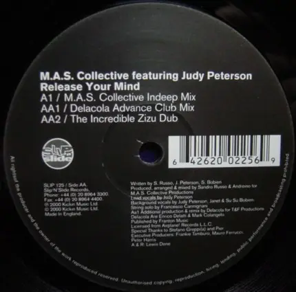 M.A.S. Collective - Release Your Mind