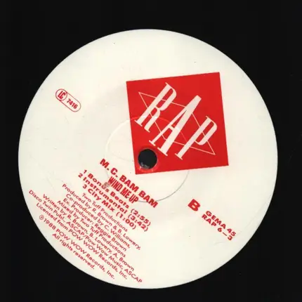 M.C. Bam Bam - Wind Me Up (5Mixes)