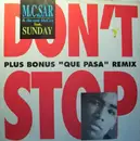12'' - M.C. Sar & The Real McCoy - Don't Stop