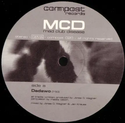 M.C.D. Mad Club Disease - Dadawo