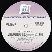 12inch Vinyl Single - M.C. Trouble, MC Trouble - Highroller's Girl