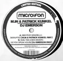 12inch Vinyl Single - M.in & Patrick Kunkel & DJ Emerson - Split EP