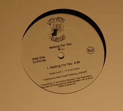 M.L. - WAITING FOR YOU/ I CAN'T GO OUT LIKE THAT