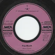 7inch Vinyl Single - M - Pop Muzik