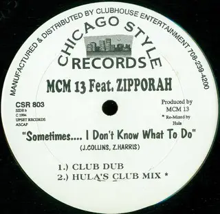 MCM 13 Feat. Zipporah - Sometimes.... I Don't Know What To Do