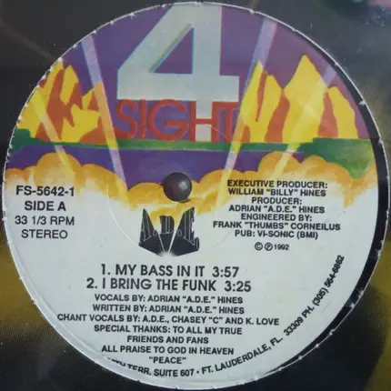 MC Ade - My Bass In It