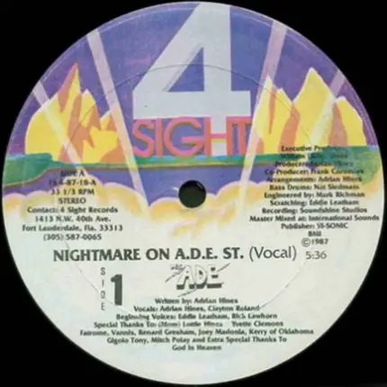 MC Ade - Nightmare On A.D.E. Street