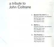 CD - McCoy Tyner / Pharoah Sanders / David Murray / Cecil McBee / Roy Haynes - A Tribute To John Coltrane / Blues For Coltrane