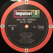 LP - McCoy Tyner - Today And Tomorrow - + Obi, Insert