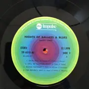 LP - McCoy Tyner - Nights Of Ballads & Blues - OBI / Insert