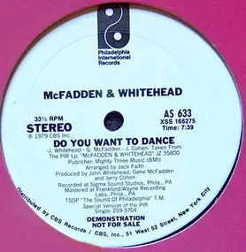 McFadden & Whitehead - Do You Want To Dance