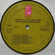 LP - McFadden & Whitehead - I Heard It In A Love Song