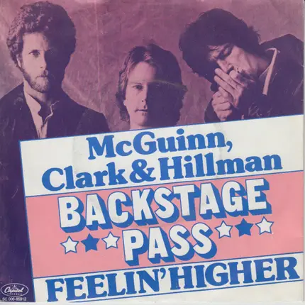 McGuinn, Clark & Hillman - Backstage Pass