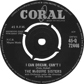 The McGuire Sisters - I Can Dream, Can't I