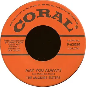 The McGuire Sisters - May You Always