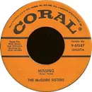 7inch Vinyl Single - McGuire Sisters - Missing