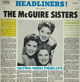 The McGuire Sisters - Headliners!