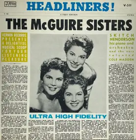 The McGuire Sisters - Headliners!