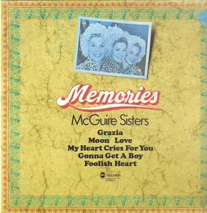 McGuire Sisters - Memories
